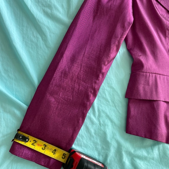 Pink Glitter Suit with Embroidered Skirt - Picture 12 of 16